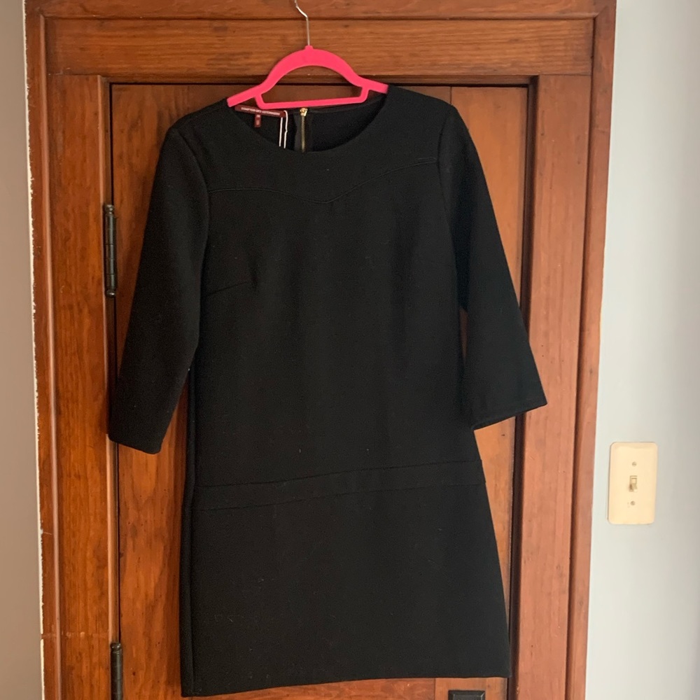 Comptoir Des Cotonniers Wool Black Dress NWT
